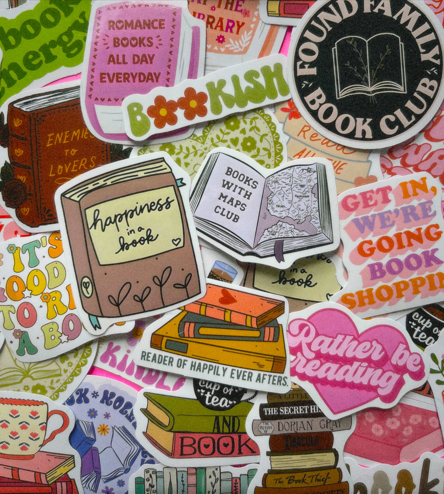 Romance Books Sticker Pack