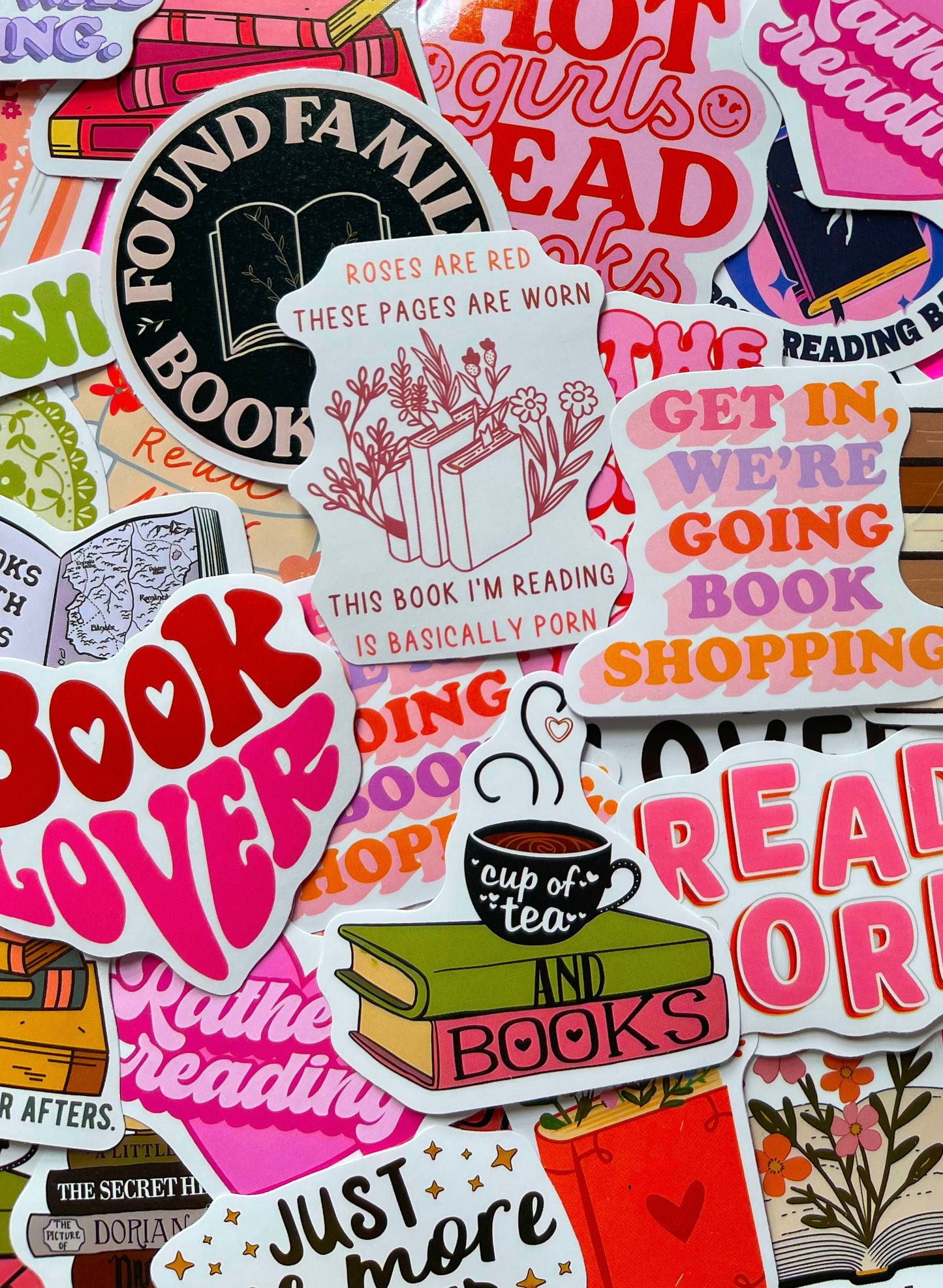 Romance Books Sticker Pack